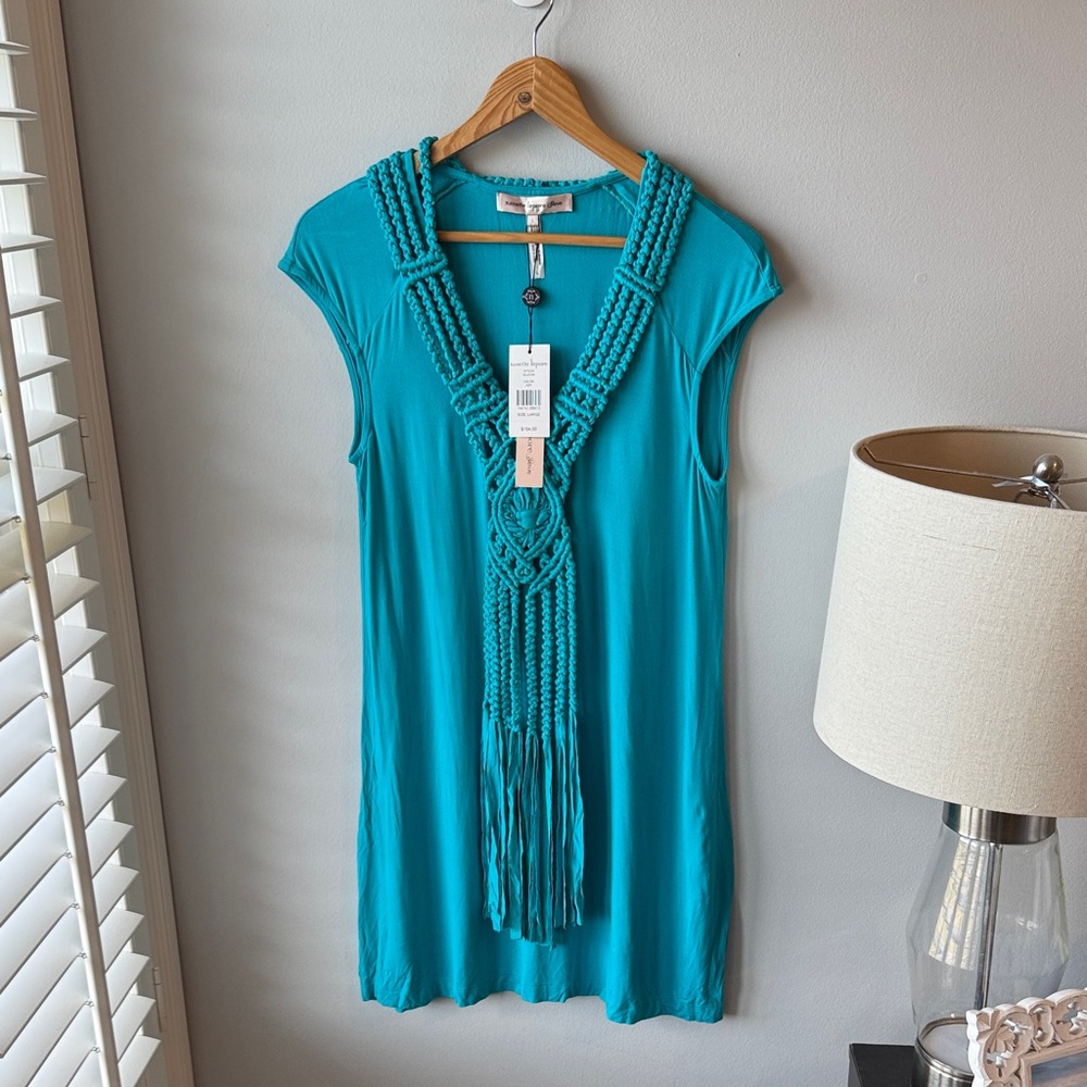 Nanette Lepore Macrame Vacation‎ Tunic NWT